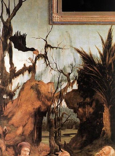 Matthias Grunewald Sts Paul and Anthony in the Desert Spain oil painting art